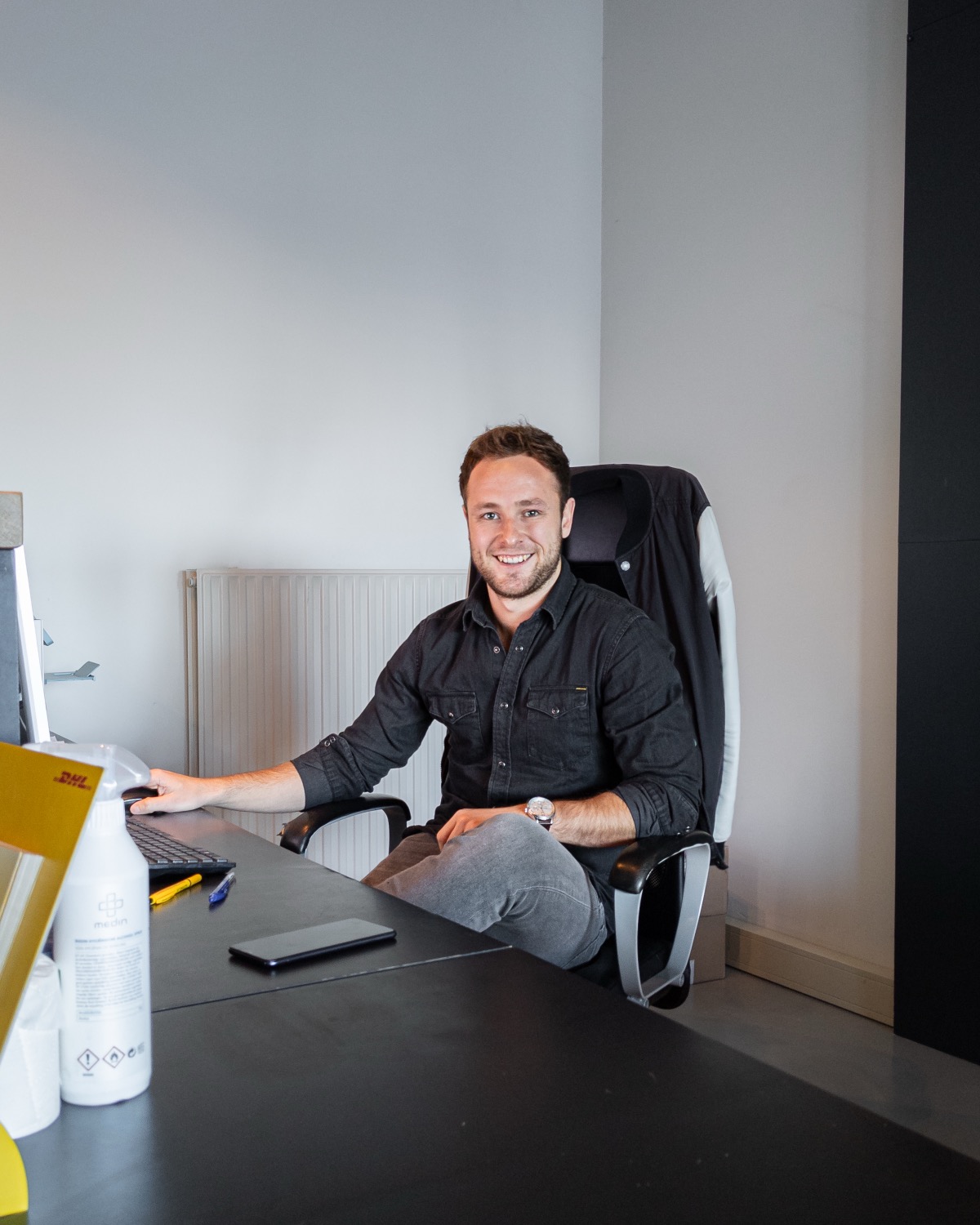 Patrick Brinkman, Vestigingsmanager van Loods 038 Self Storage in Zwolle